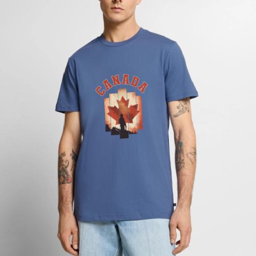 Proud Canadian Shadow - Men's Premium T-Shirt