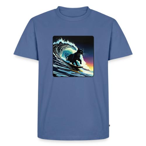 Black Cat Dawn Patrol - Men's Premium T-Shirt