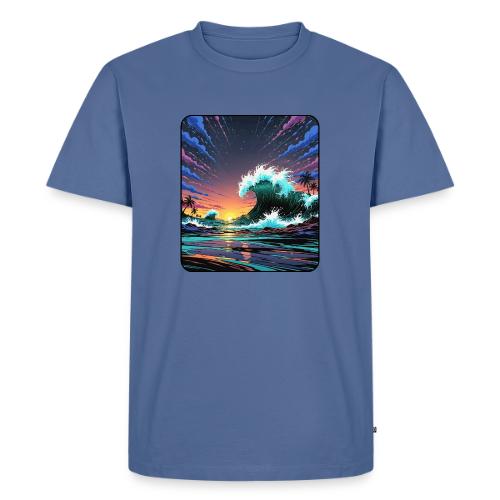 Infinite Wave Field - Men's Premium T-Shirt