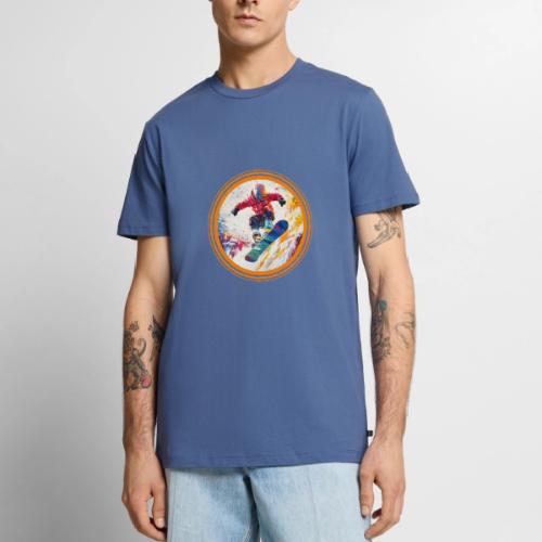 Snowboarding Horizon - Men's Premium T-Shirt