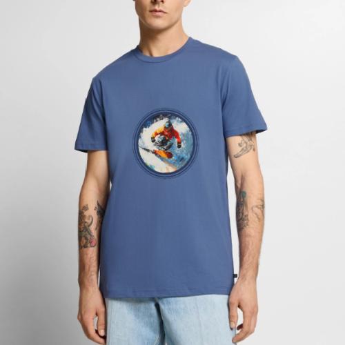 Snowboarding Rebel - Men's Premium T-Shirt