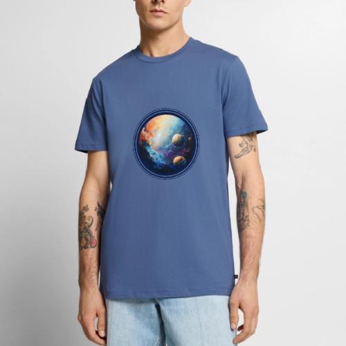 Nebula of Planets - Men's Premium T-Shirt