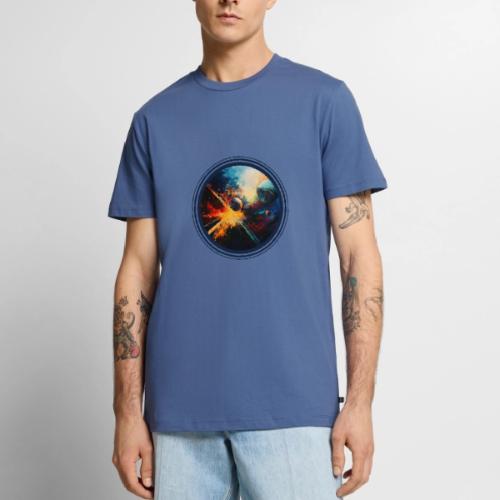 Planets in Turmoil - Men's Premium T-Shirt