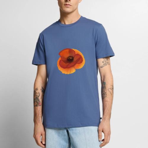 Vivid poppy - Men's Premium T-Shirt