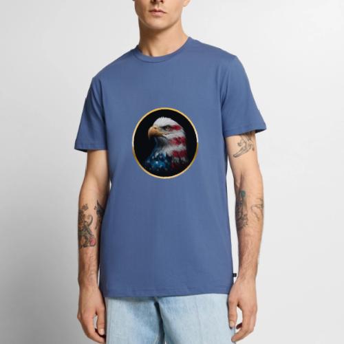 USA: Liberty Emblem - Men's Premium T-Shirt