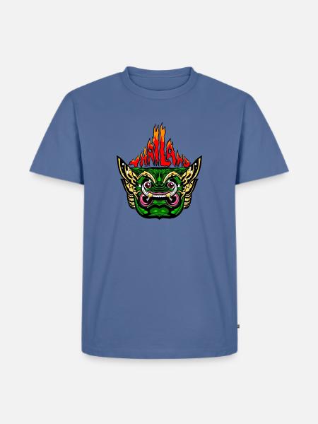 Yak Giant - Men's Premium T-Shirt - stone blue