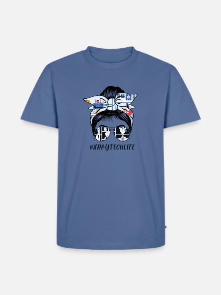 Xray tech life - Men's Premium T-Shirt - stone blue 