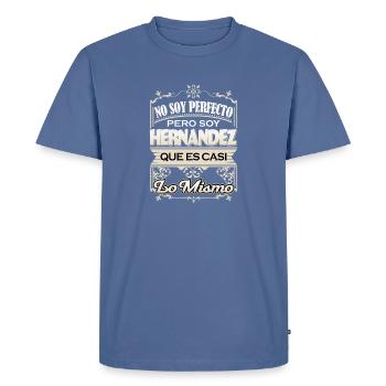 Hombre Camisa Apellido Hernandez name Hernandez - Men's Premium T-Shirt - stone blue  - Front - Nico (187cm)