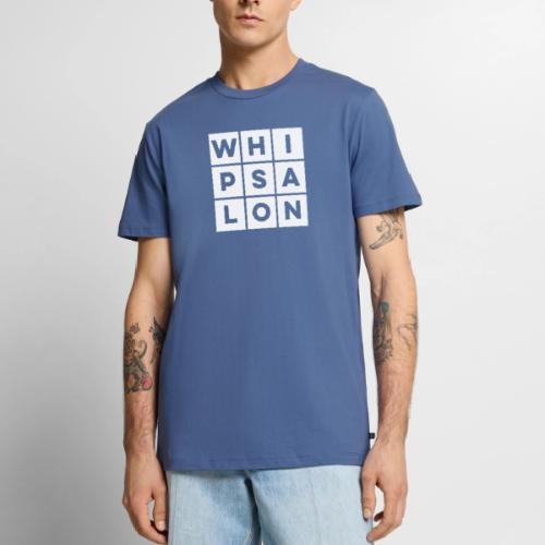 WHI PSA LON block white - Men's Premium T-Shirt