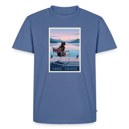 Lake Tahoe Cat - Men's Premium T-Shirt