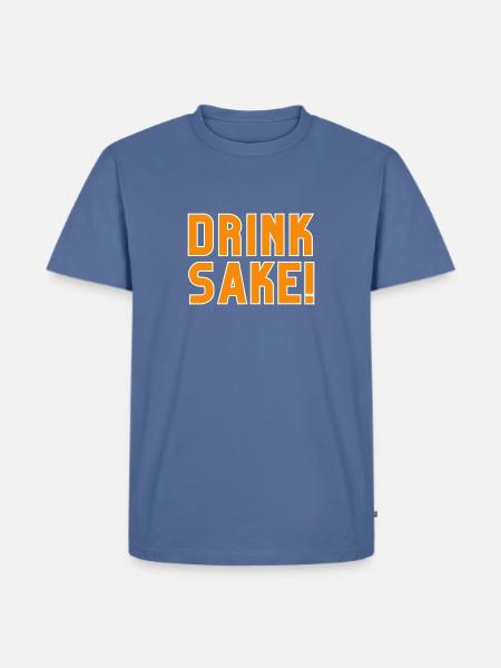 Drink Sake! - Men's Premium T-Shirt - stone blue 