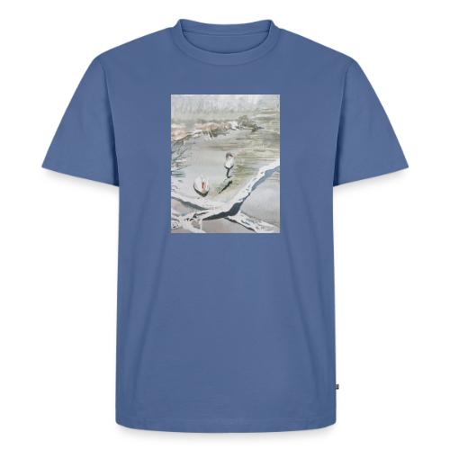 White swans - Men's Premium T-Shirt