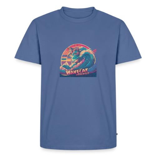 Vintage Wavecat - Men's Premium T-Shirt