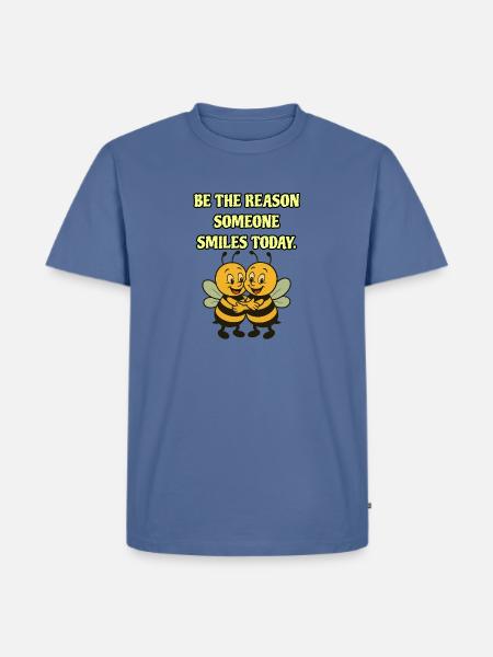 Bee The Reason - Men's Premium T-Shirt - stone blue 