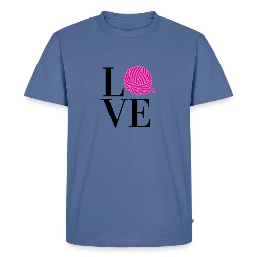 Love Yarn Pink - Men's Premium T-Shirt