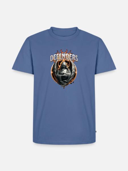 Customizable Defenders - Men's Premium T-Shirt - stone blue