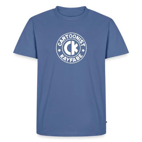 EC Cartoonist Kayfabe white logo - Men's Premium T-Shirt