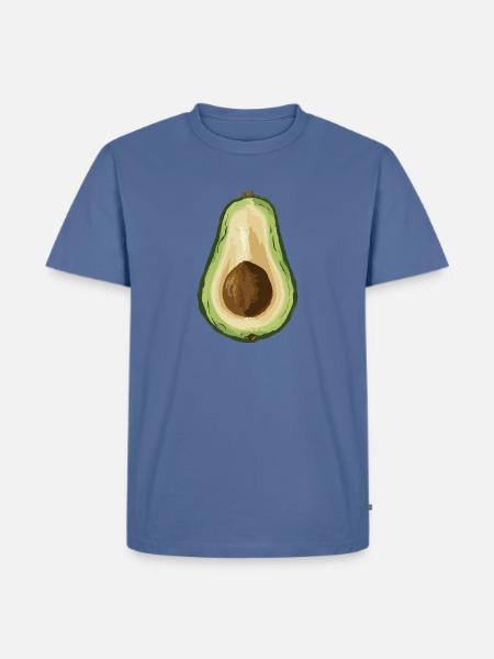 Ripe Avocado - Men's Premium T-Shirt - stone blue