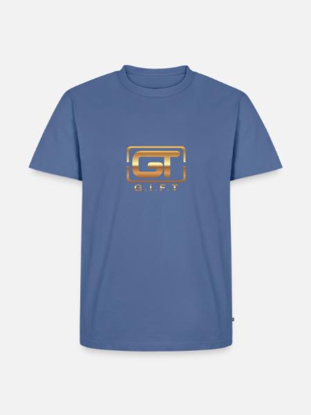 G.I.F.T. LOGO - Men's Premium T-Shirt - stone blue