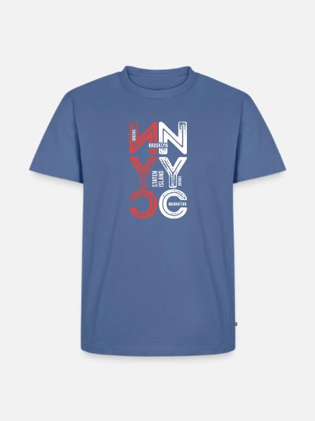 Basic T shirt - Men's Premium T-Shirt - stone blue