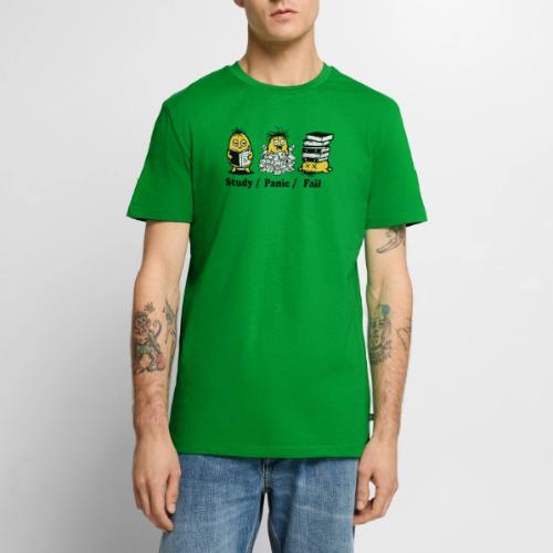 Funny Student Study Panic Fail Back To School - Men's Premium T-Shirt