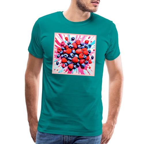 Berry Blast: Fruity Fun - Men's Premium T-Shirt