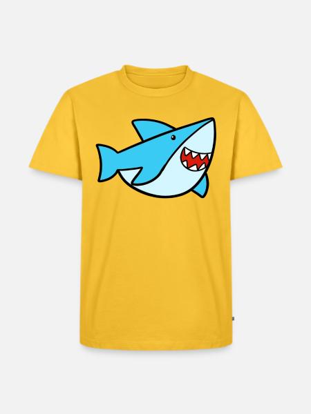 Sweet Shark - Men's Premium T-Shirt - sun yellow