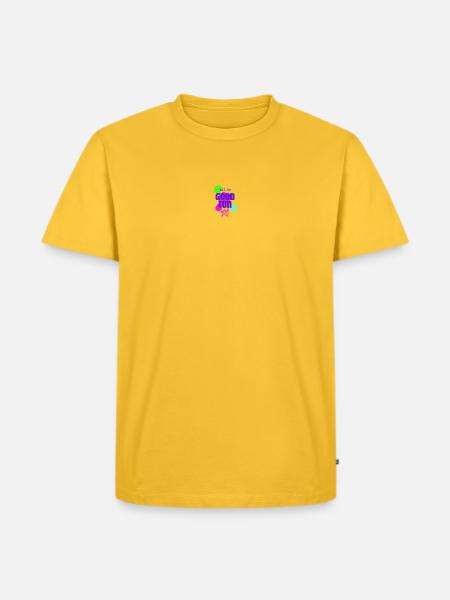 All In Good Fun Neon Splash - Men's Premium T-Shirt - sun yellow