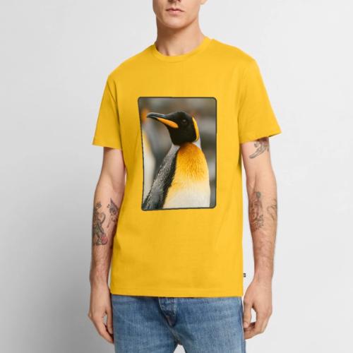 King Penguin Portrait Design - Men's Premium T-Shirt