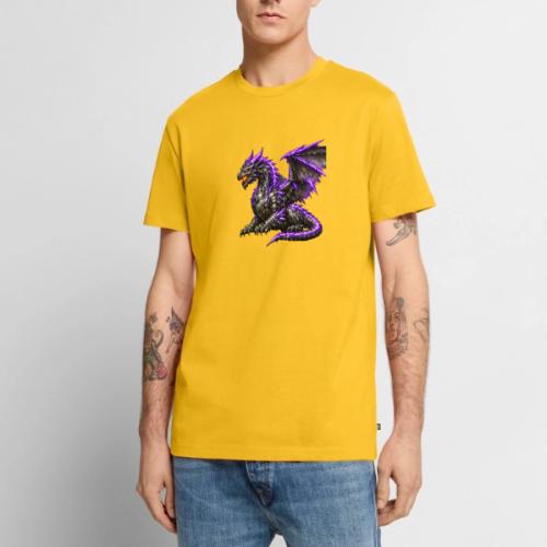 Neon Dragon at Rest - Men's Premium T-Shirt