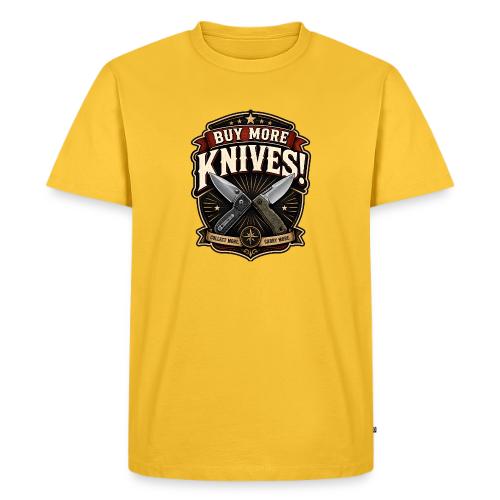 Buy More Knives Emblem - Tactical Pocket Knife EDC - Men's Premium T-Shirt