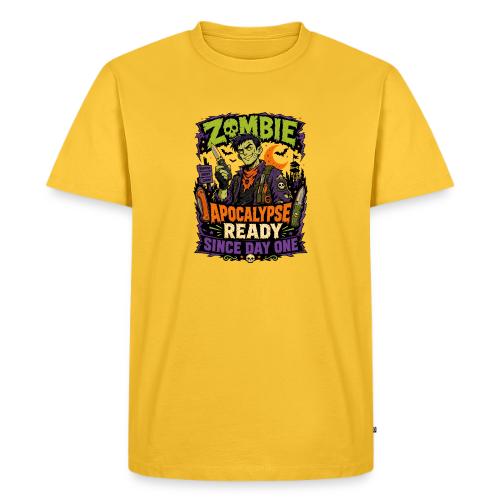 Zombie Apocalypse Ready Since Day One - Knife EDC - Men's Premium T-Shirt