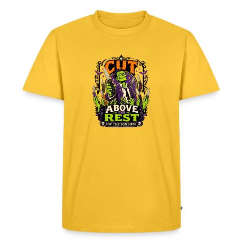 Cut Above The Rest Zombie Pocket Knife Halloween - Men's Premium T-Shirt