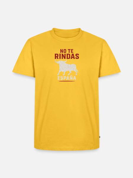 No Te Rindas Espana Bull - Men's Premium T-Shirt - sun yellow
