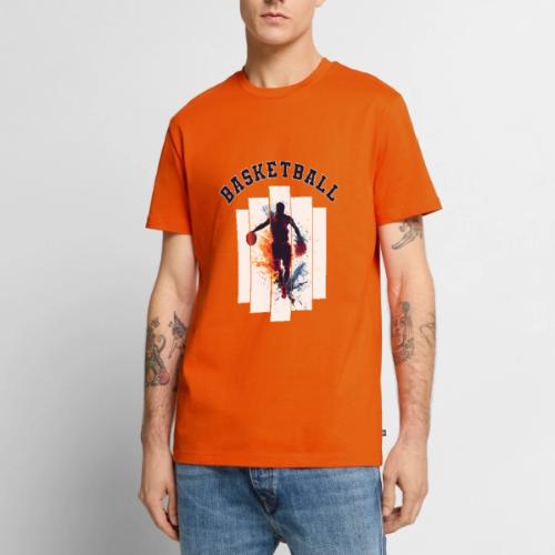 Basketball Never Stops - Men's Premium T-Shirt