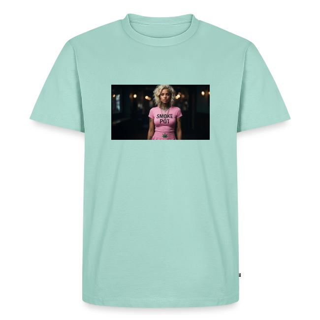 **Smoke Pot Pink Rebel Tee**