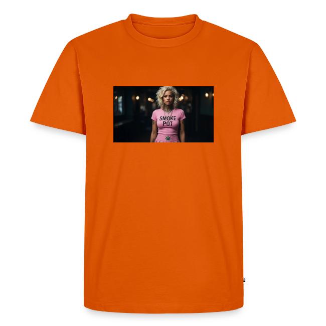**Smoke Pot Pink Rebel Tee**