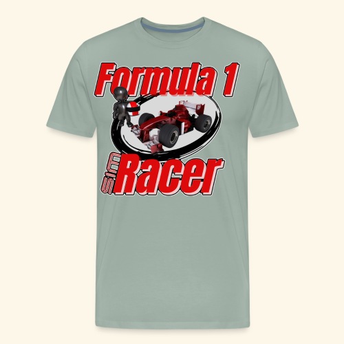 Formula 1 Sim Racer - Men's Premium T-Shirt
