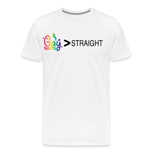 Gay_on_light - Men's Premium T-Shirt