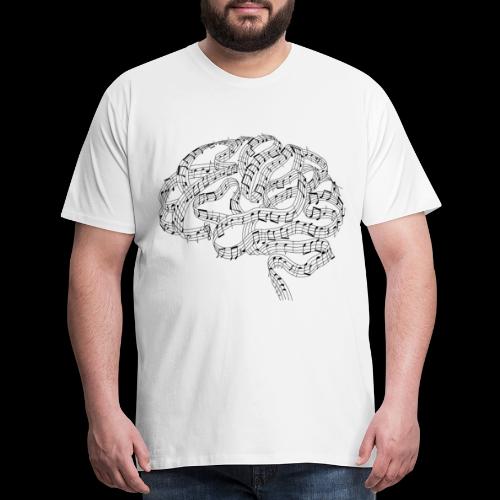 Sound of Mind | Audiophile's Brain - Men's Premium T-Shirt