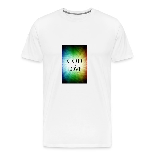 God Is Love - Men's Premium T-Shirt