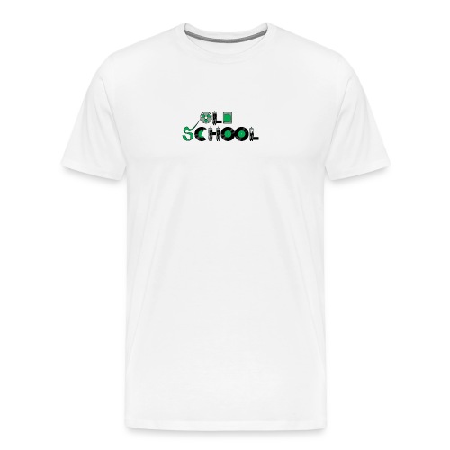 Old School Music - Men's Premium T-Shirt