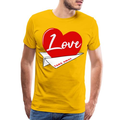Love take away - Men's Premium T-Shirt