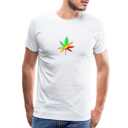 Rasta leaf - Men's Premium T-Shirt