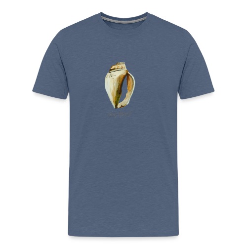 Shell 05 11 x 14 with signature for T shirt - Men's Premium T-Shirt