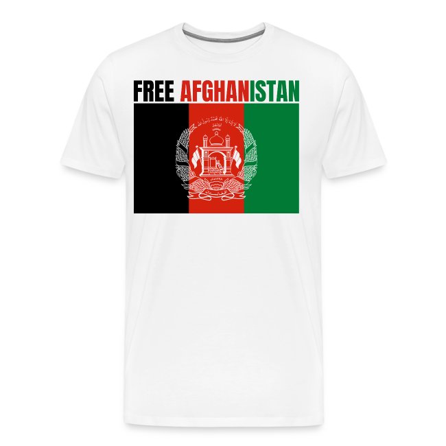 FREE AFGHANISTAN Flag of Afghanistan