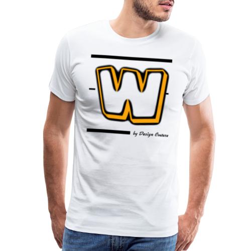 W ORANGE - Men's Premium T-Shirt