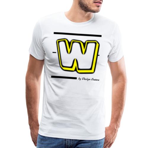 W YELLOW - Men's Premium T-Shirt