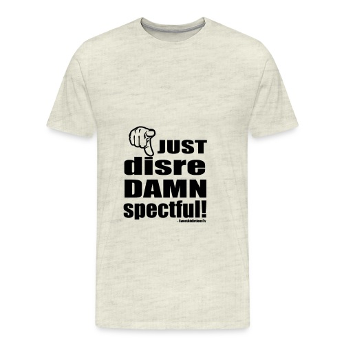 disrehandblackbig1 - Men's Premium T-Shirt