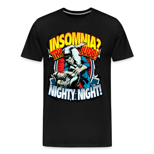 Judo Shirt - Insomnia Judo Design - Men's Premium T-Shirt